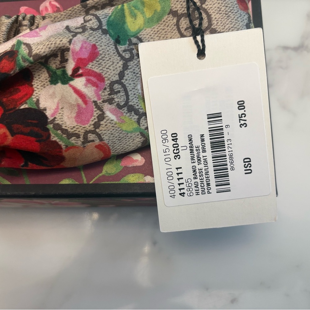 Gucci Multicolor Floral Headband